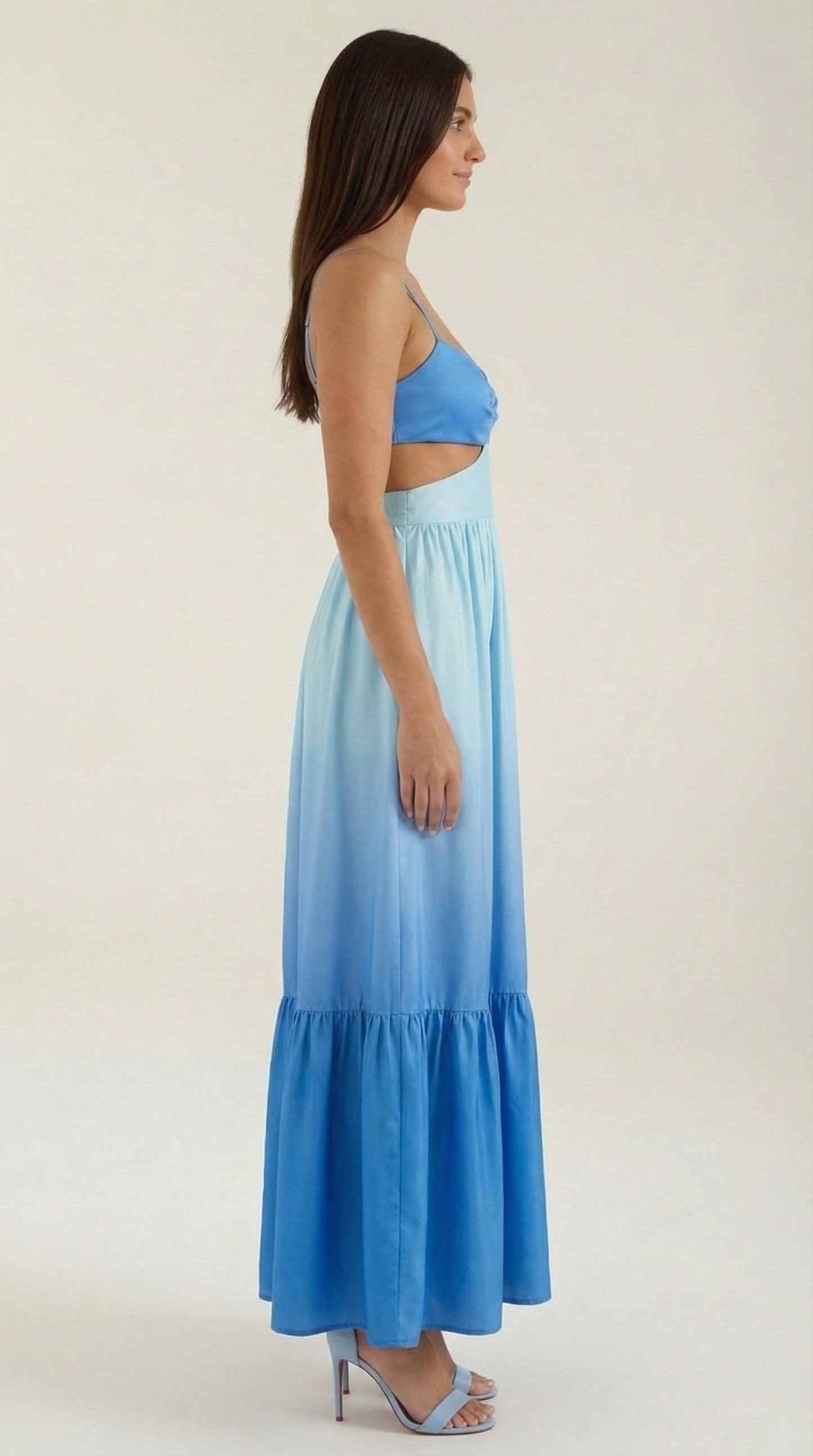 Laura | Vestido Maxi con aberturas