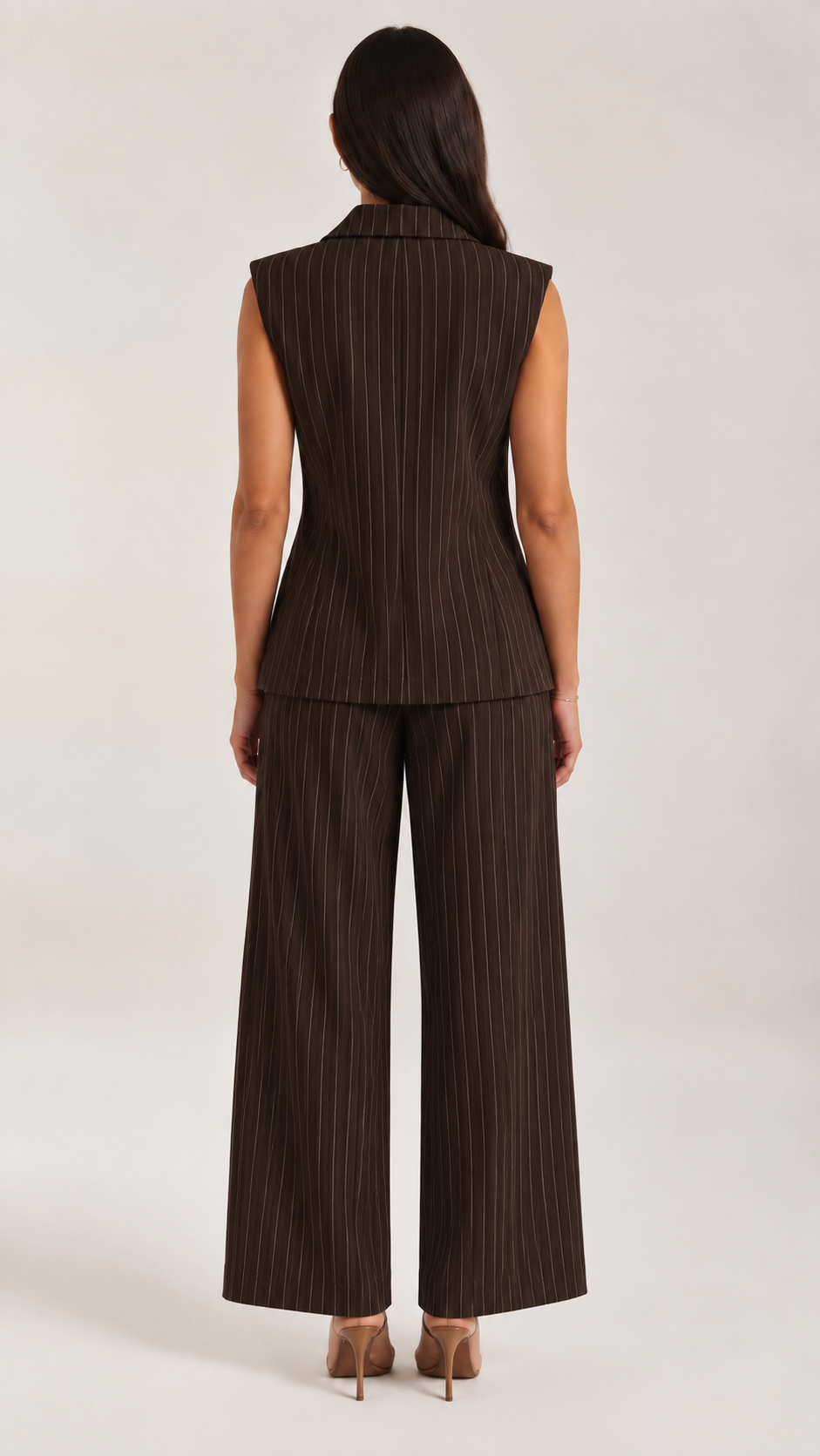 Kuna | Conjunto elegante con americana rayada
