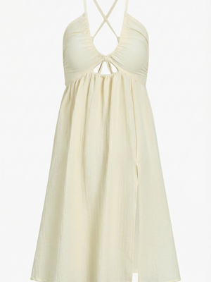 Cintia | Vestido midi con aberturas