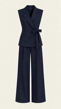 Anna | Conjunto de sastre azul
