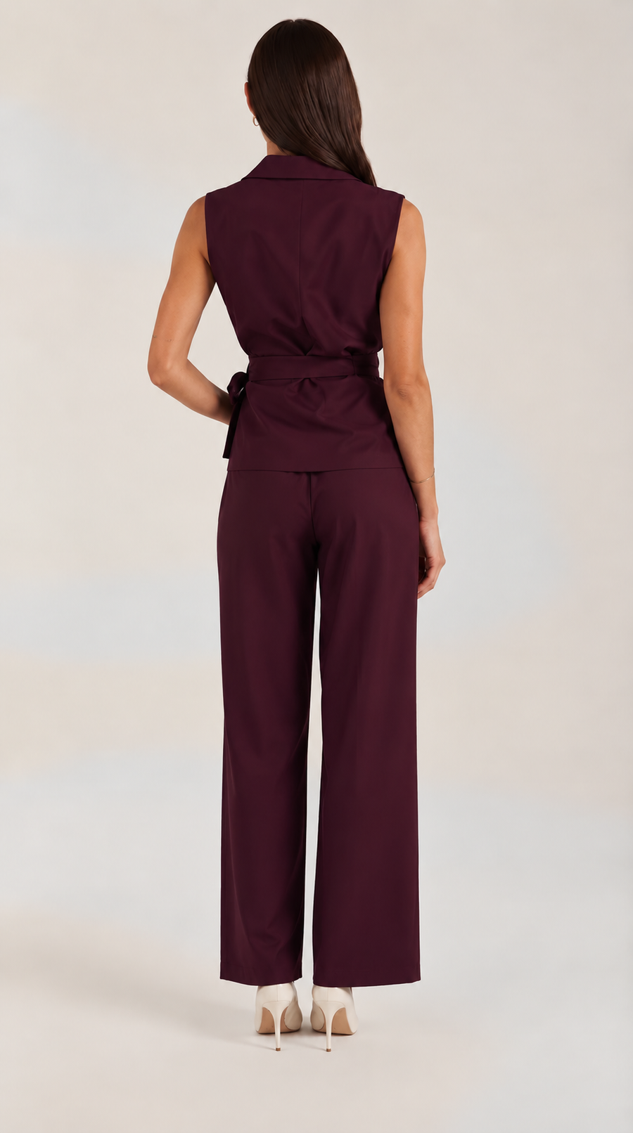 Anna | Conjunto de sastre vino