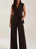 Kuna | Conjunto elegante con americana rayada
