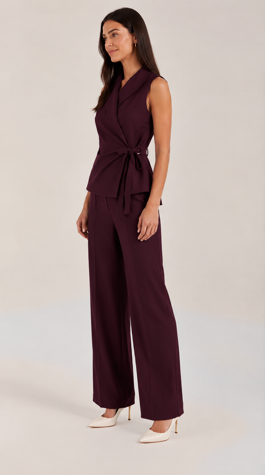 Anna | Conjunto de sastre vino