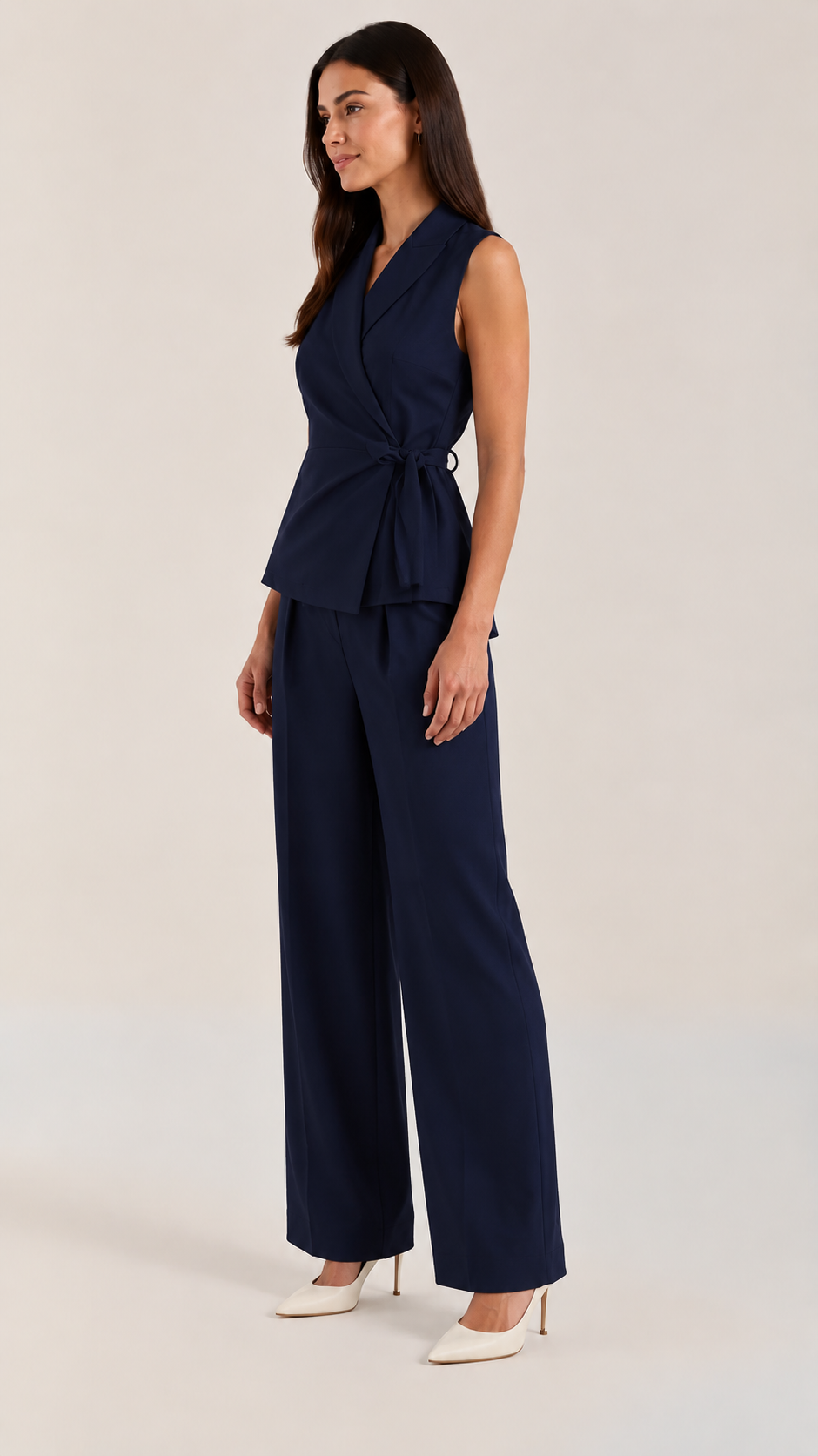 Anna | Conjunto de sastre azul