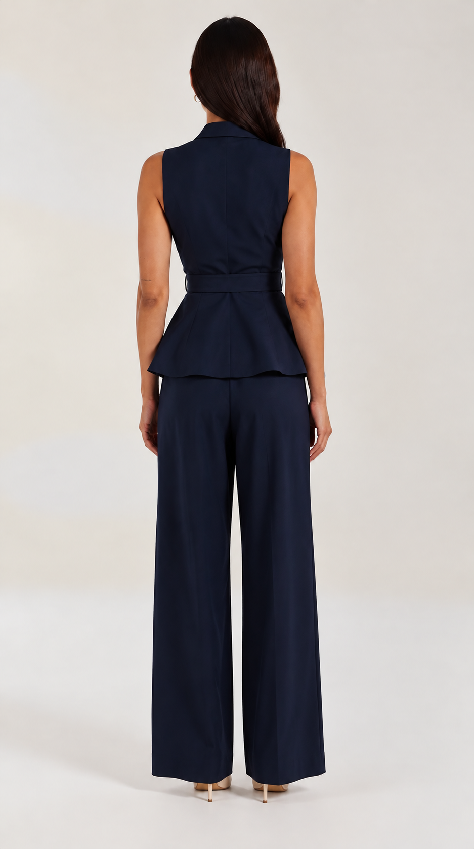 Anna | Conjunto de sastre azul