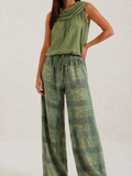 Natalia | Conjunto Pantalon de pierna ancha mujer estampados