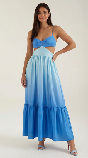 Laura | Vestido Maxi con aberturas