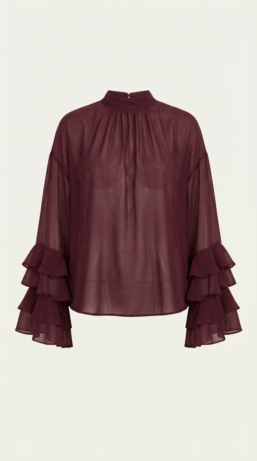 Alma | Top con efecto transparente