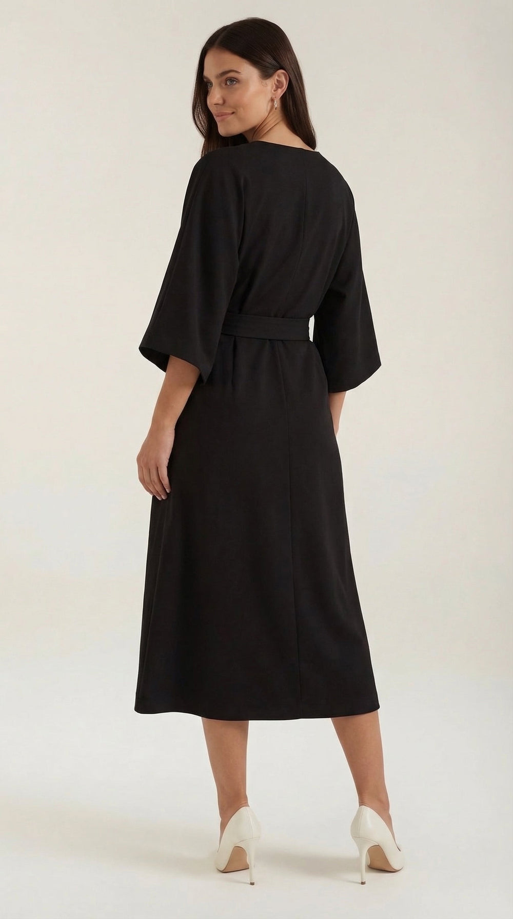 Ana | Vestido largo con cinturón