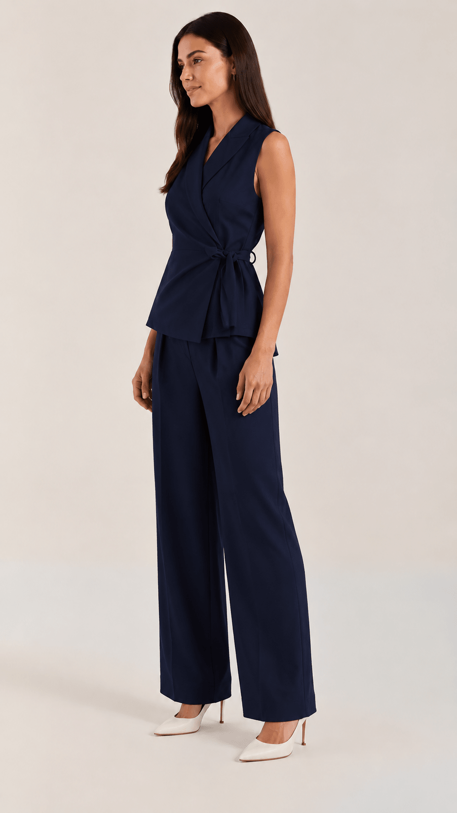 Anna | Conjunto de sastre azul