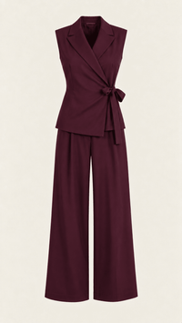 Anna | Conjunto de sastre vino