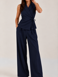 Anna | Conjunto de sastre azul