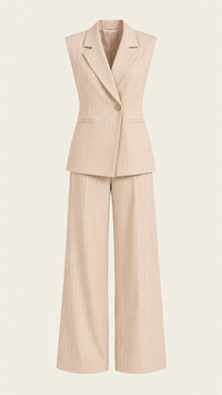 Kuna | Conjunto elegante con americana de rayas