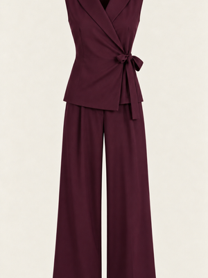 Anna | Conjunto de sastre vino
