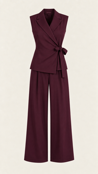 Anna | Conjunto de sastre vino
