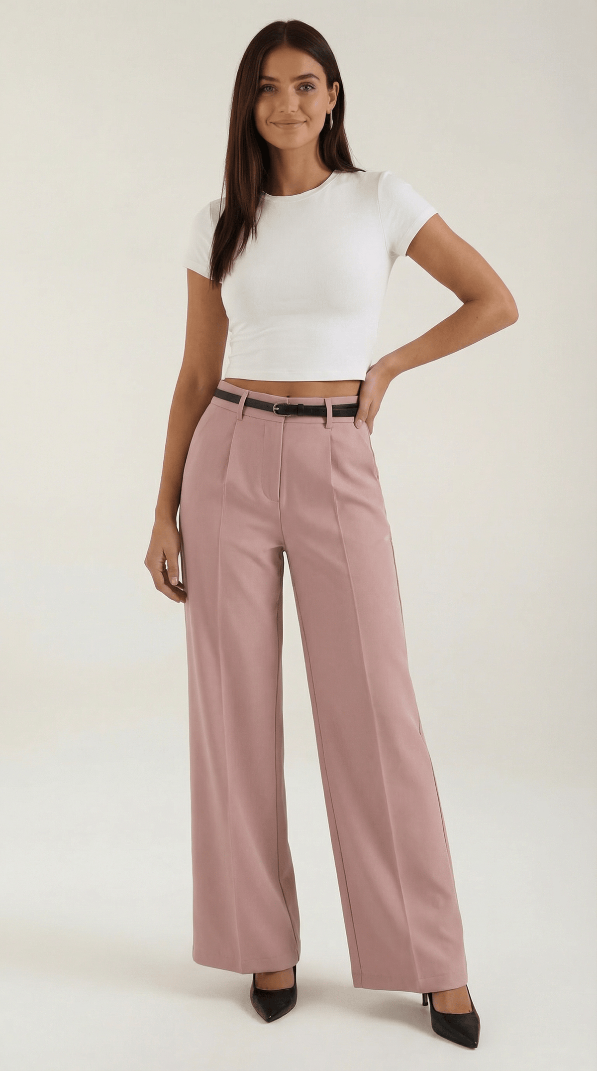 Berta | Pantalones de pierna ancha - Mia Atelier