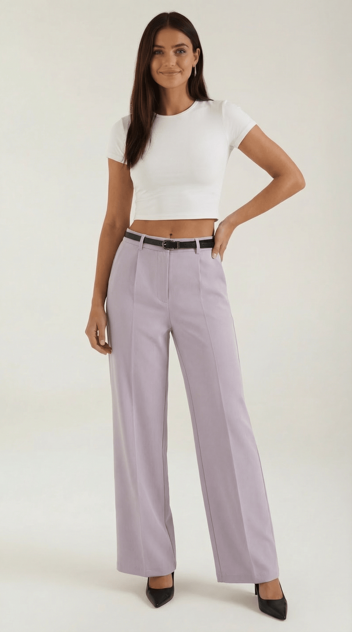 Berta | Pantalones de pierna ancha - Mia Atelier