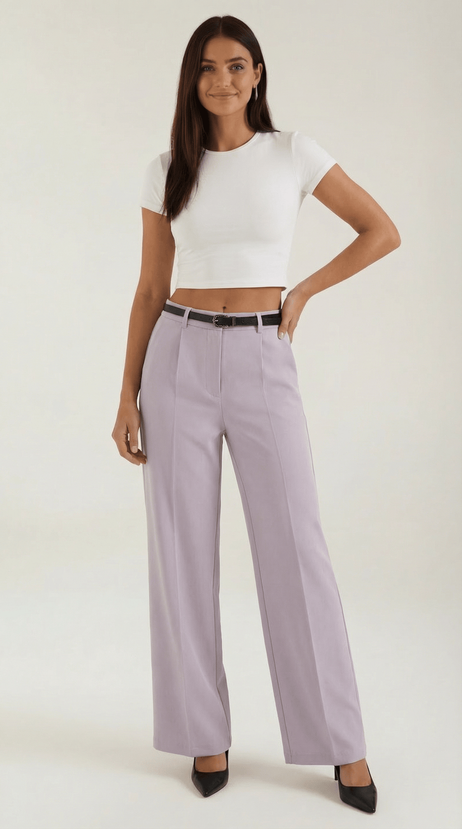 Berta | Pantalones de pierna ancha - Mia Atelier