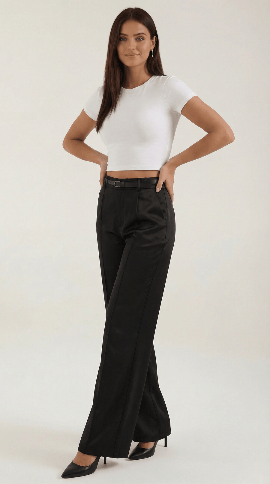 Berta | Pantalones de pierna ancha - Mia Atelier
