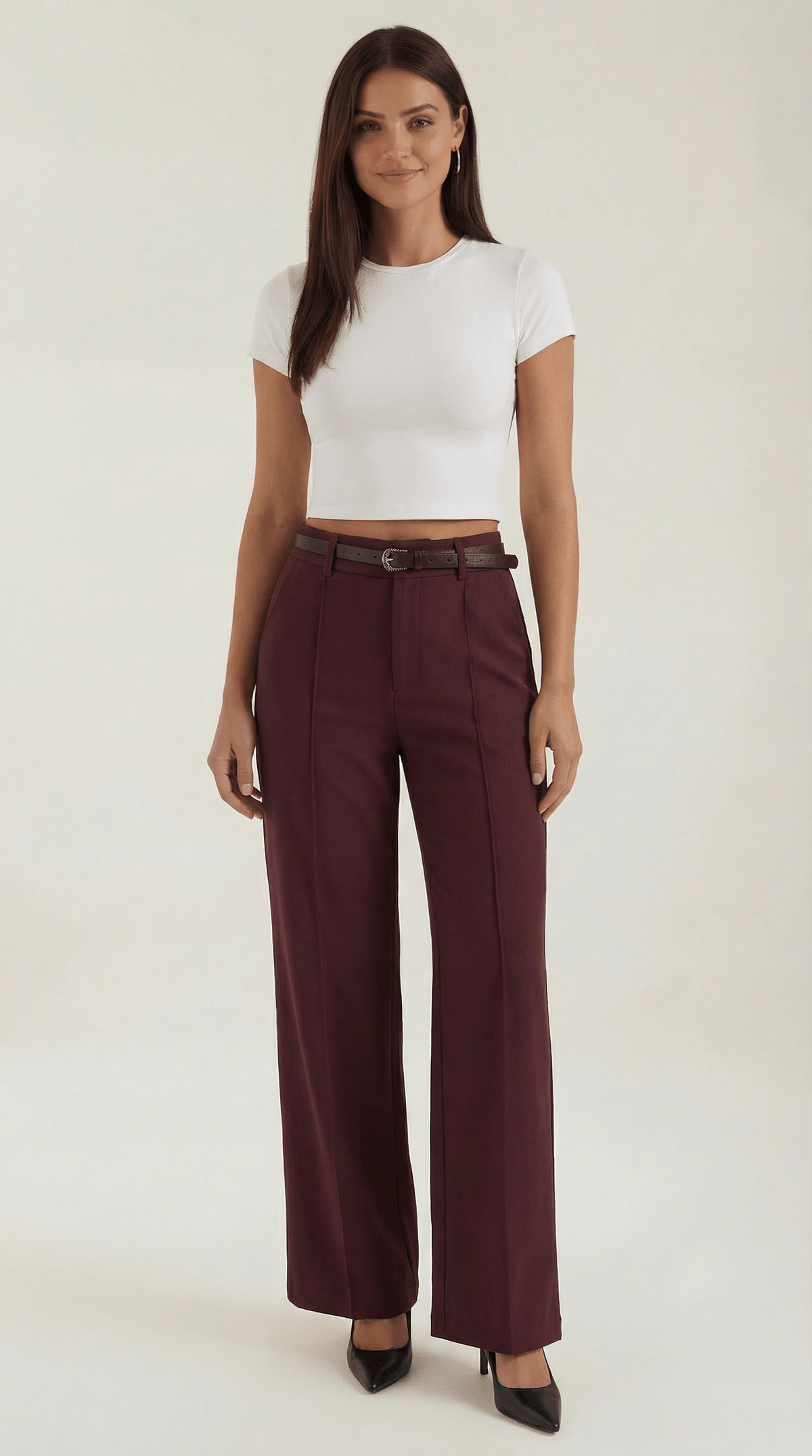 Berta | Pantalones de pierna ancha - Mia Atelier