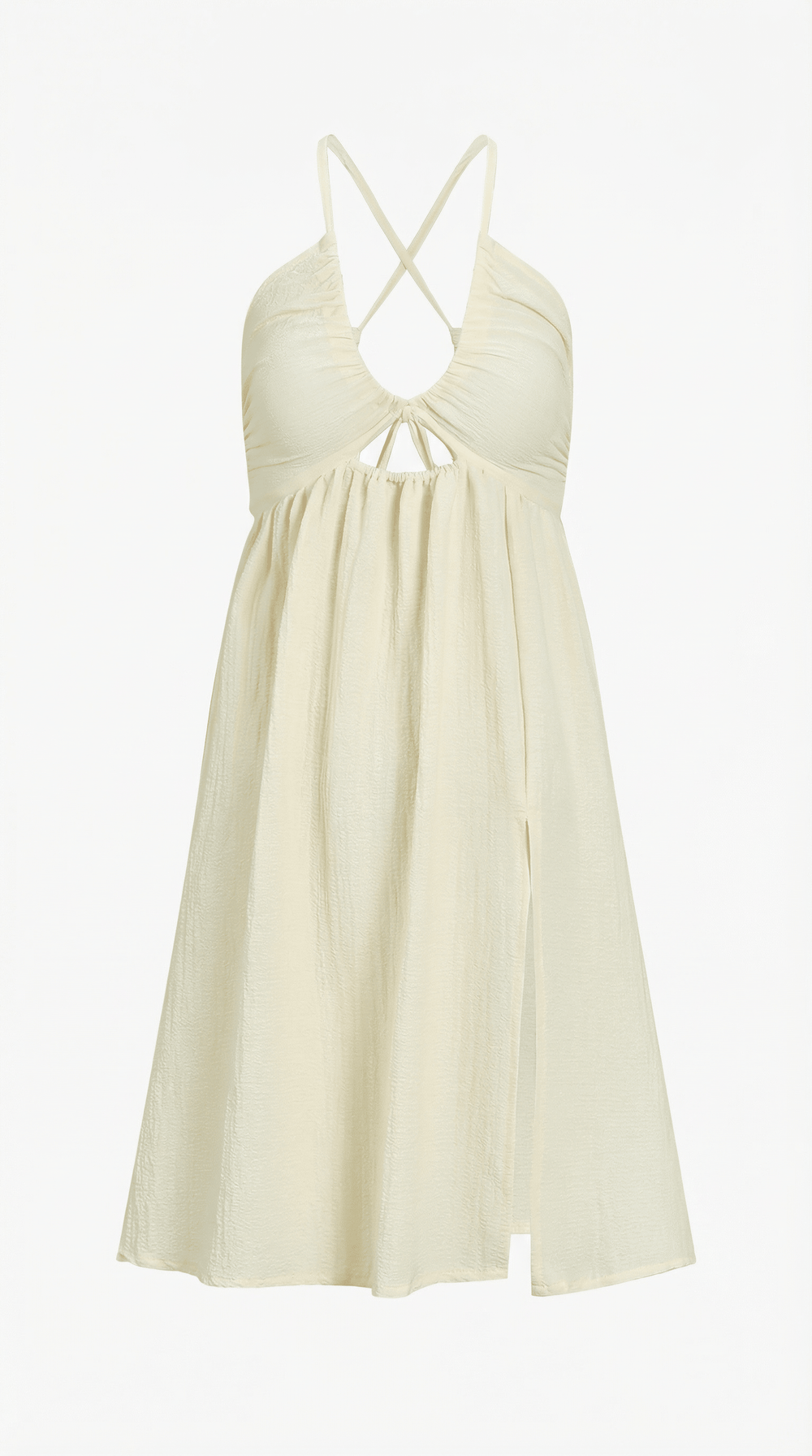 Cintia | Vestido midi con aberturas