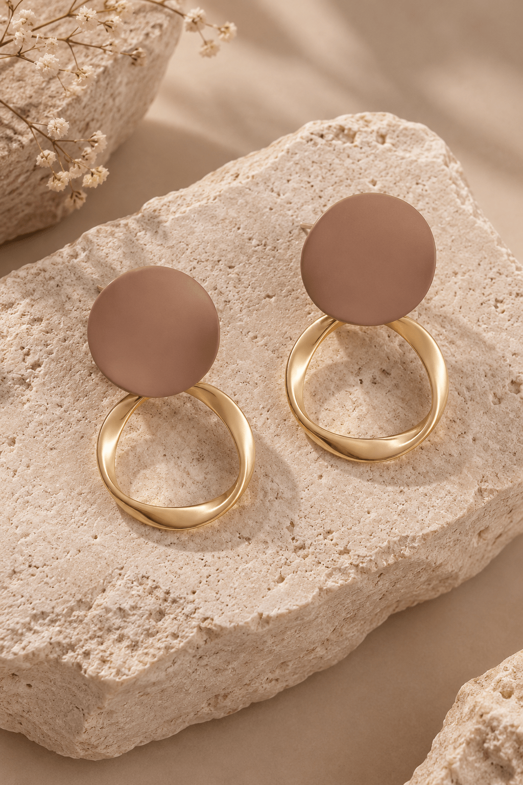 Cir | Pendientes dobles - Mia Atelier