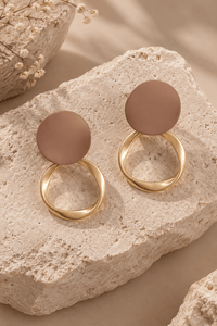 Cir | Pendientes dobles - Mia Atelier