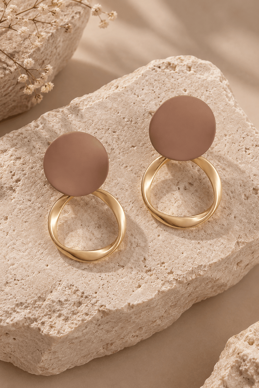 Cir | Pendientes dobles - Mia Atelier