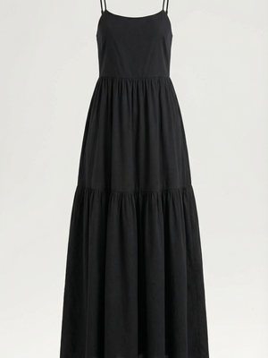 Alba | Vestido maxi sin espalda