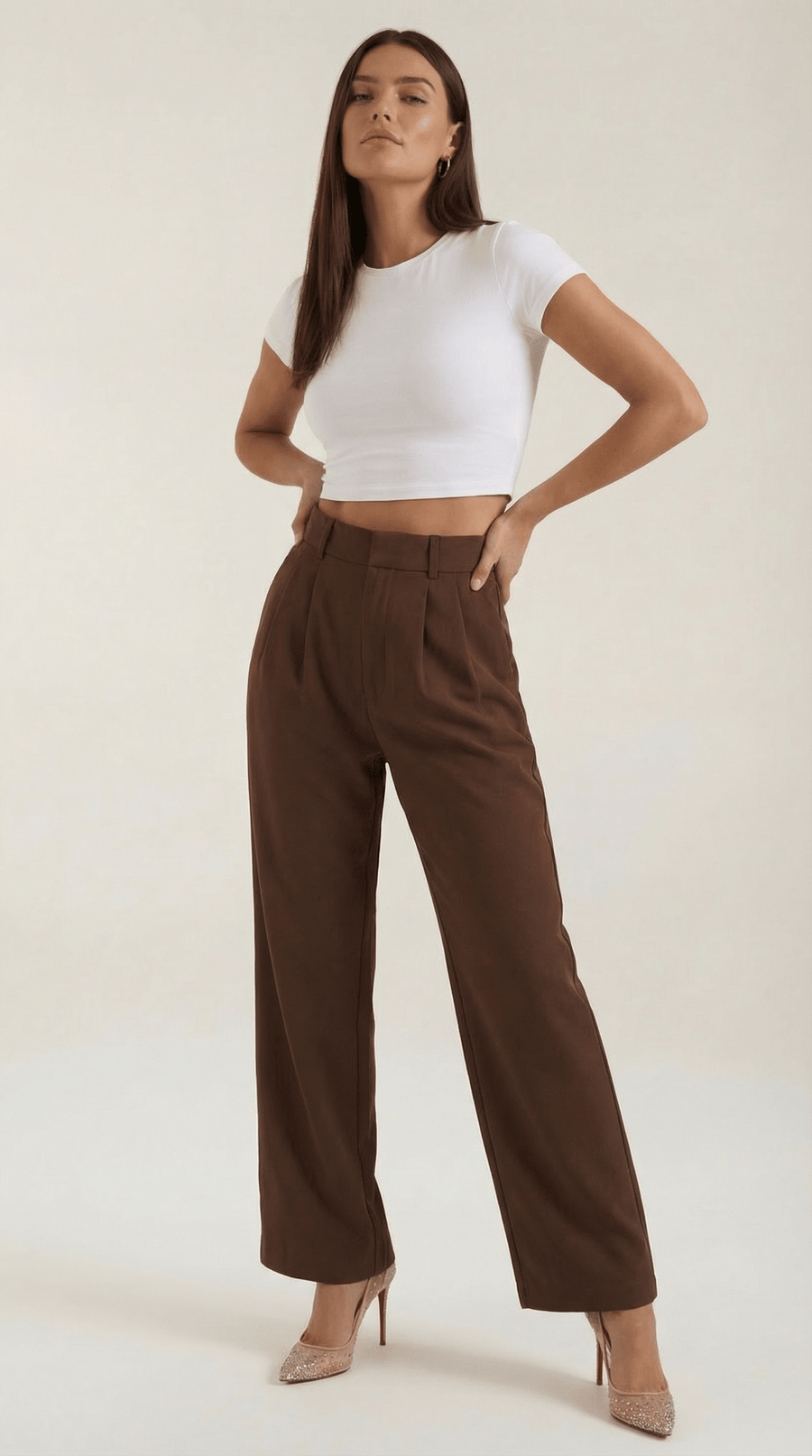 Emma | Pantalones de pierna ancha - Mia Atelier