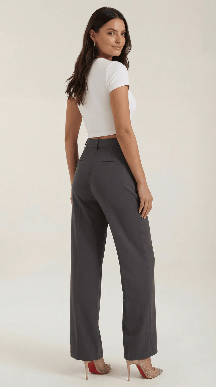 Emma | Pantalones de pierna ancha - Mia Atelier