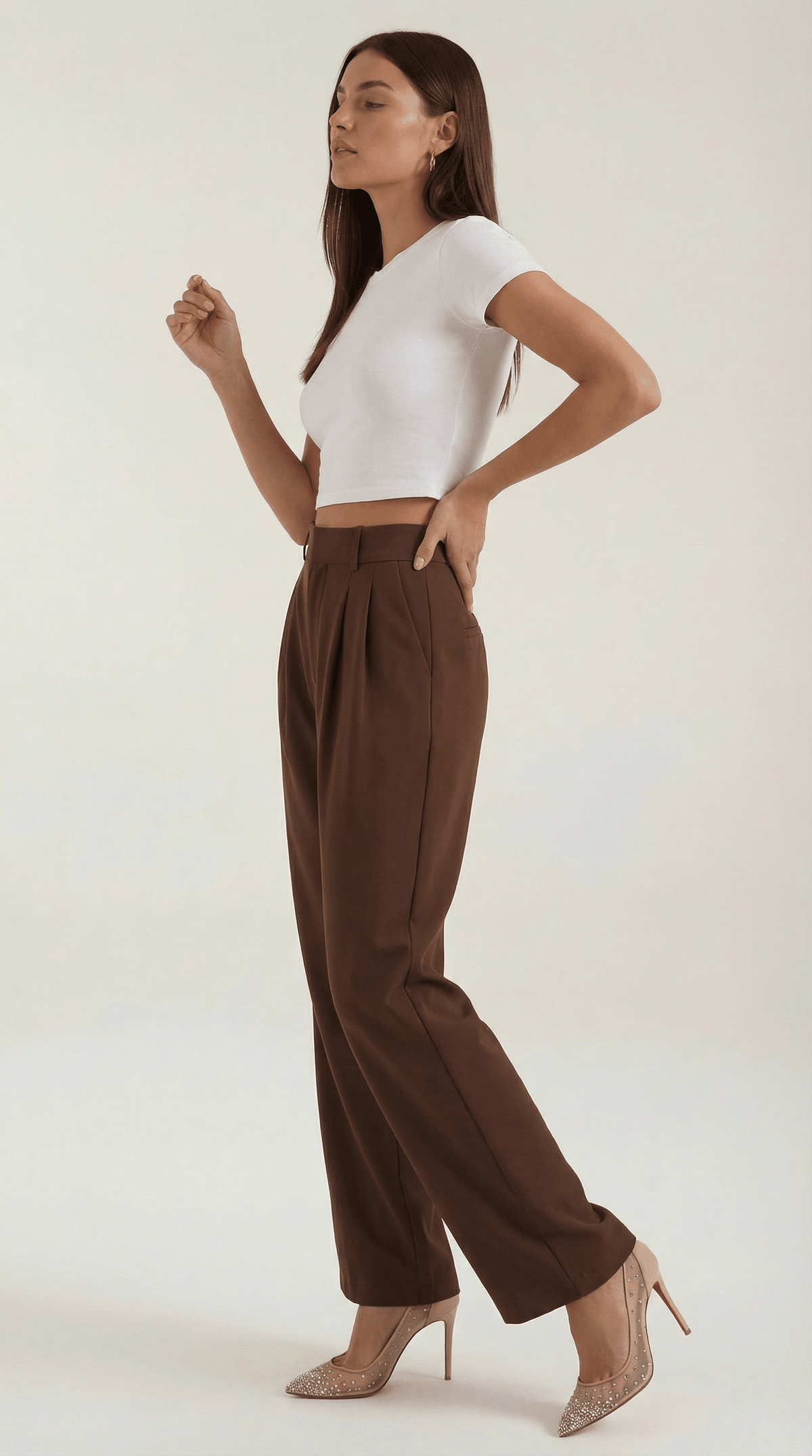 Emma | Pantalones de pierna ancha - Mia Atelier
