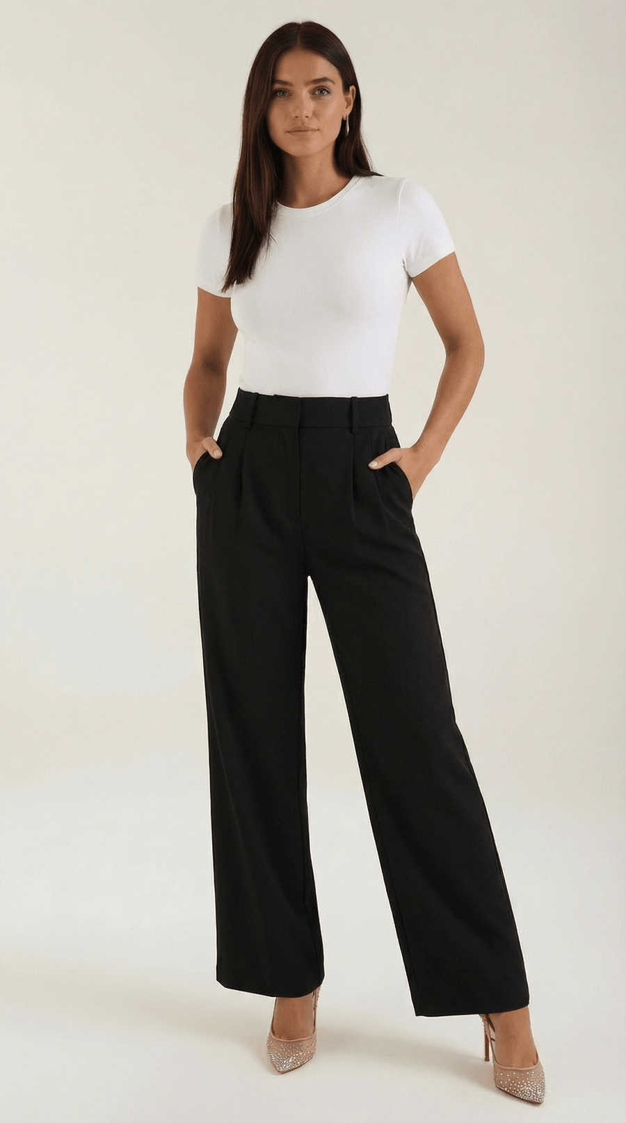 Emma | Pantalones de pierna ancha - Mia Atelier