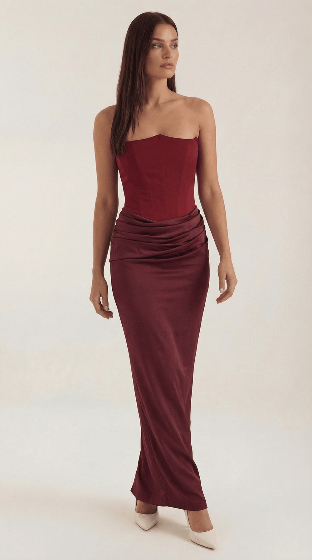 Fiorella | Vestido maxi Corsé