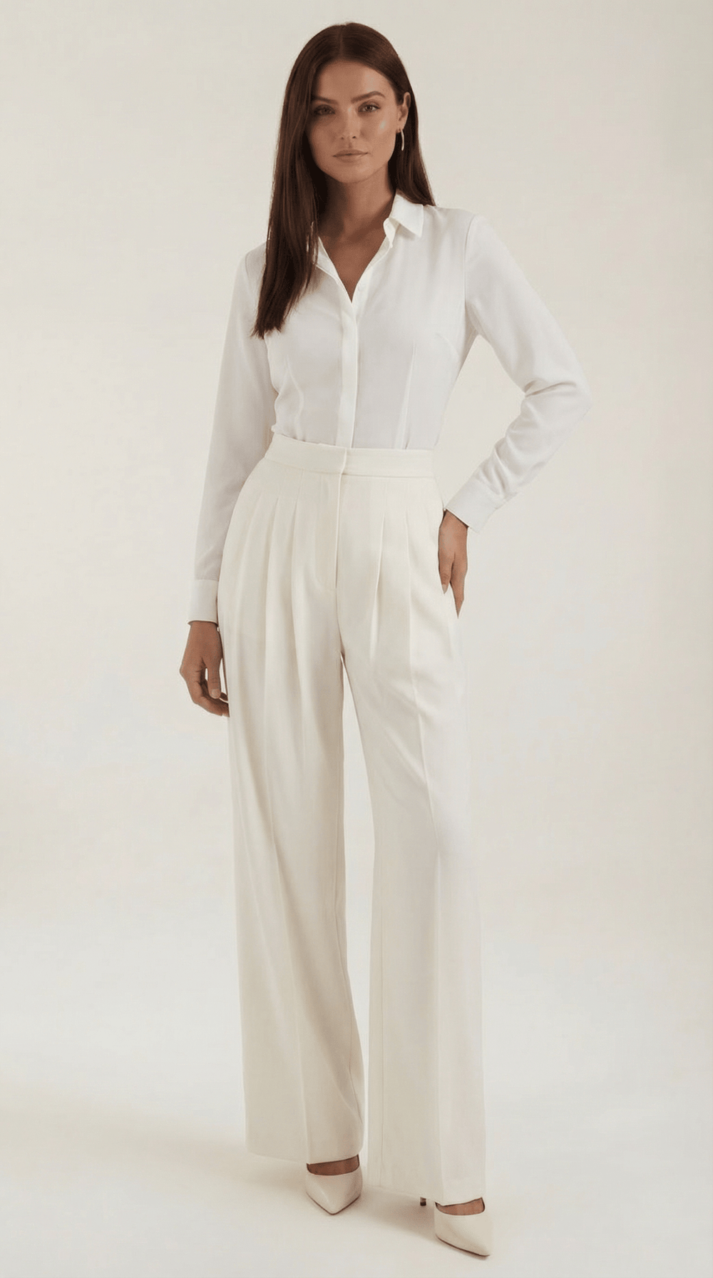 Iris | Pantalones plisados