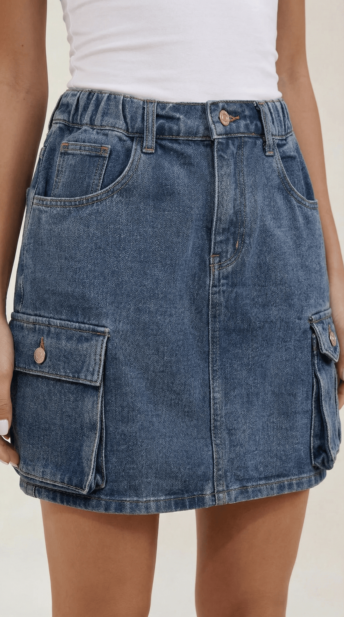 Ivy | Falda cargo - Mia Atelier