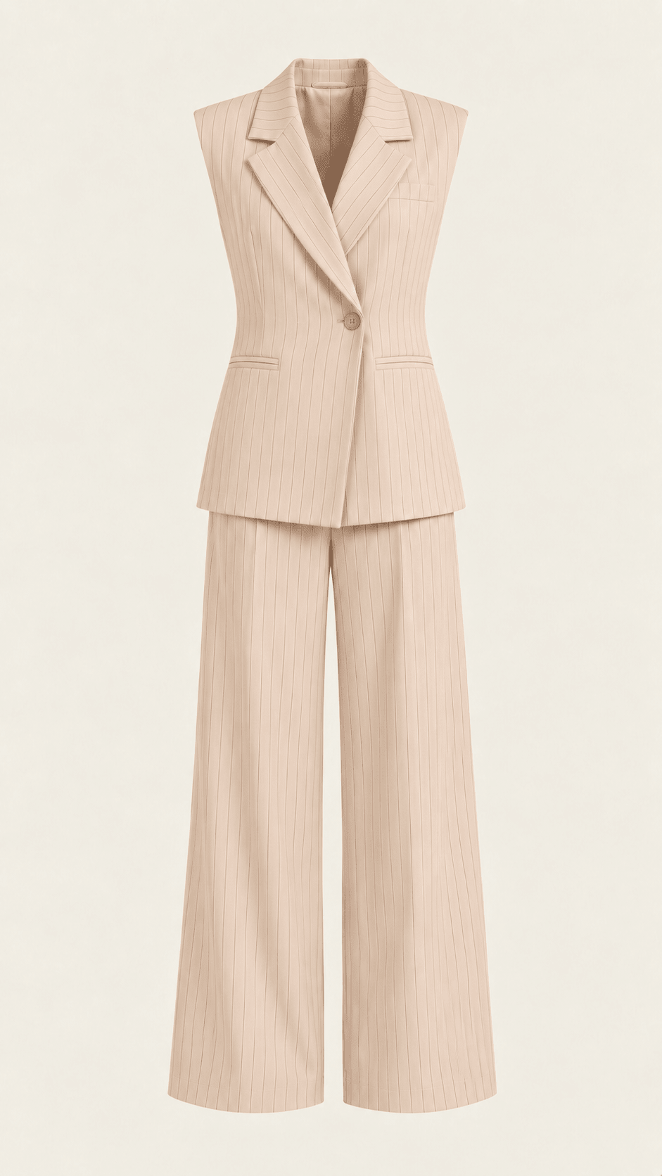Kuna | Conjunto elegante con americana de rayas