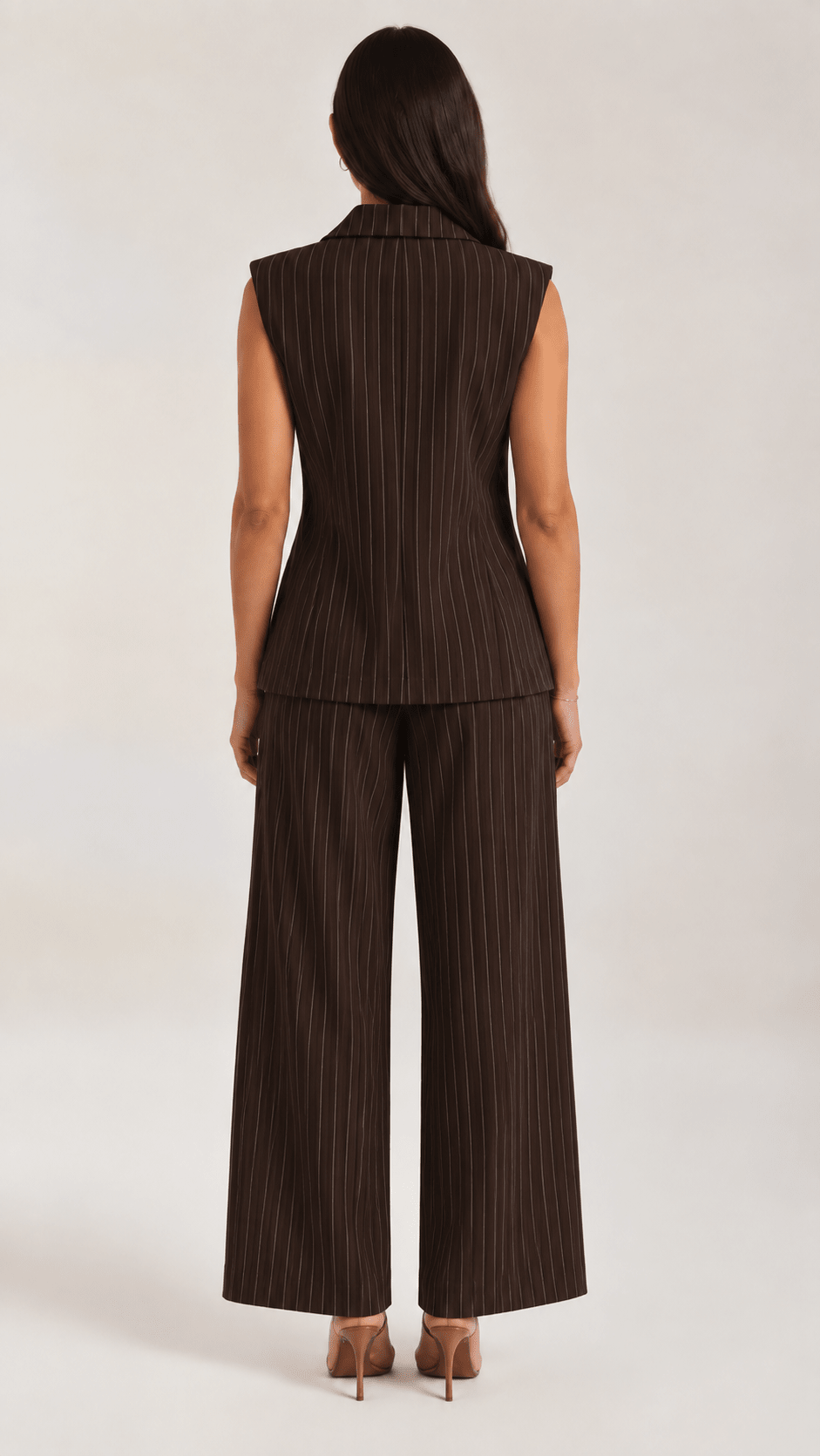 Kuna | Conjunto elegante con americana rayada