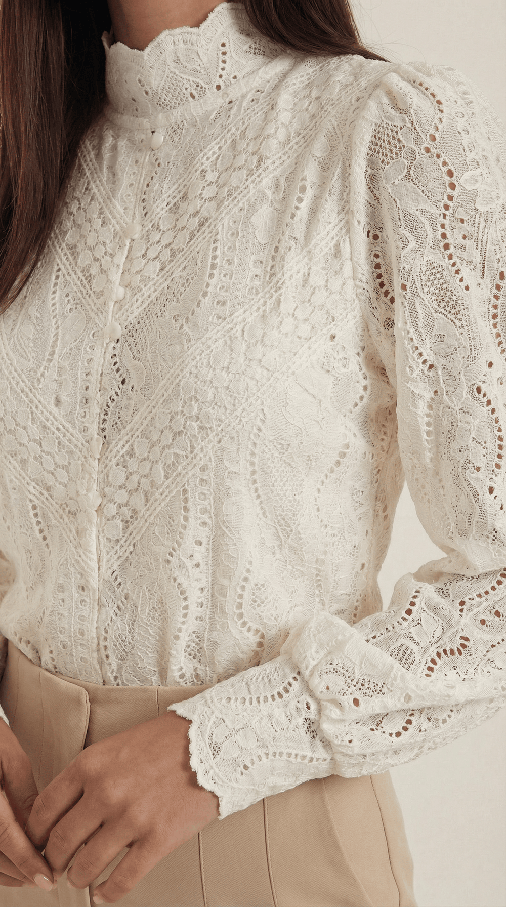 Lorena | Blusa de manga larga