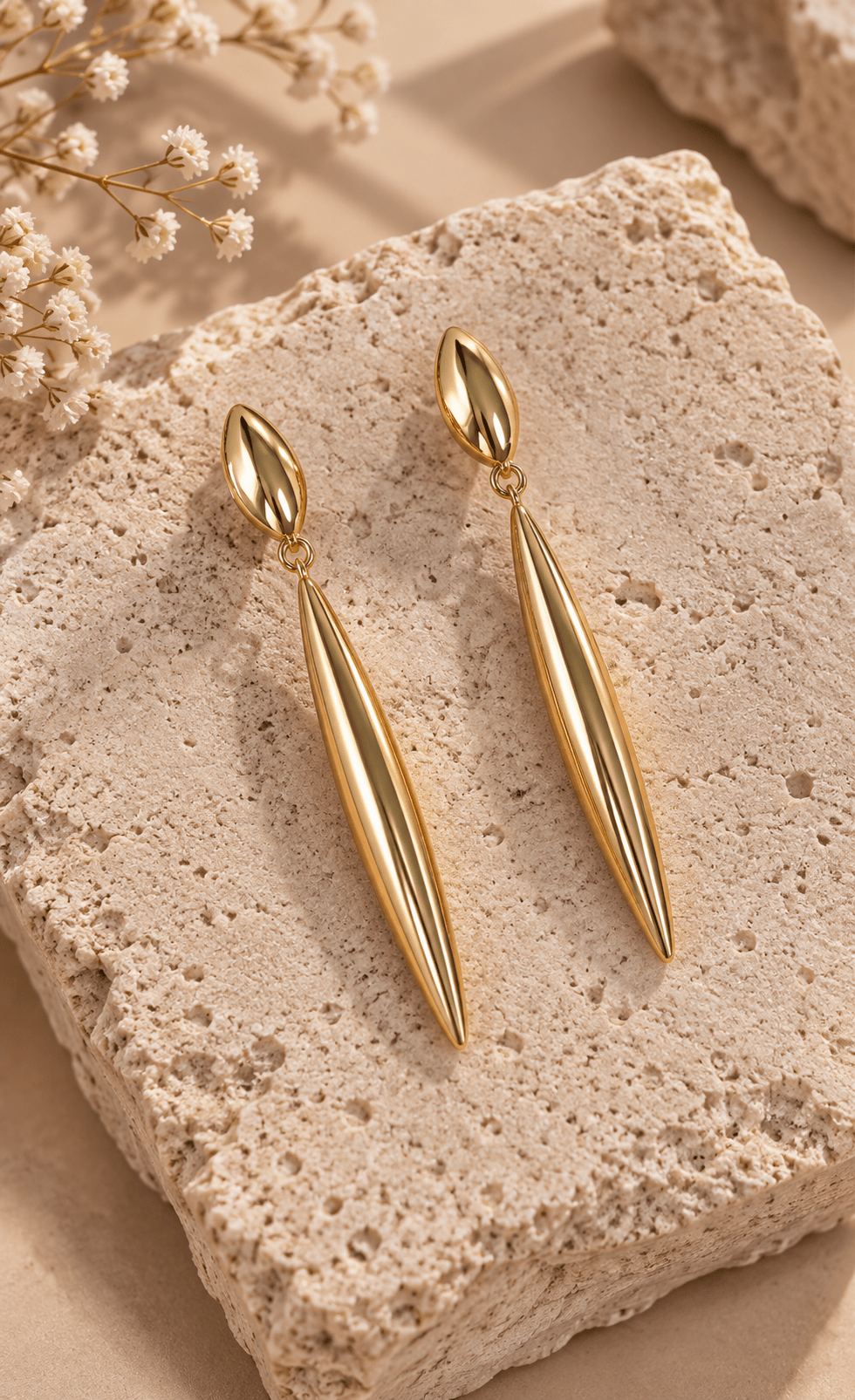 Luka | Pendientes goteras - Mia Atelier