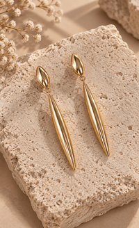 Luka | Pendientes goteras - Mia Atelier