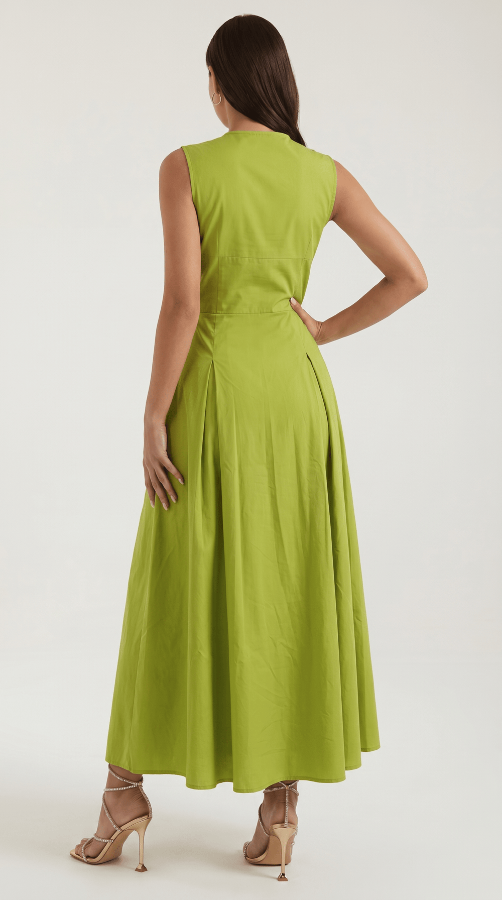 Nanci | Vestido midi con aberturas