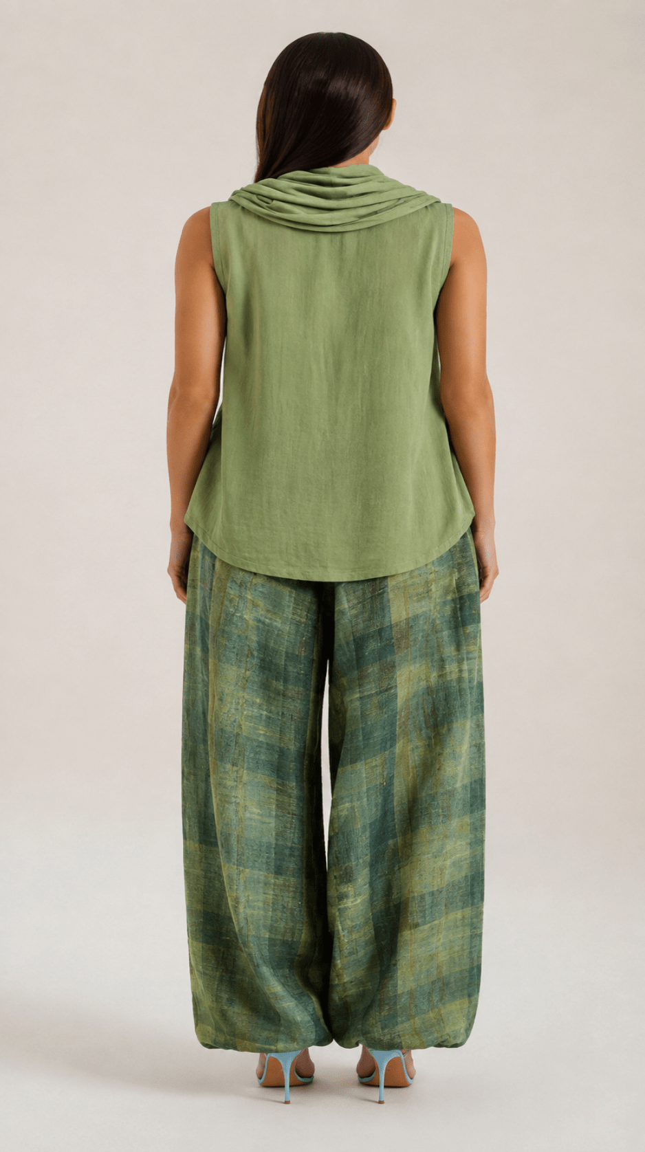 Natalia | Conjunto Pantalon de pierna ancha mujer estampados