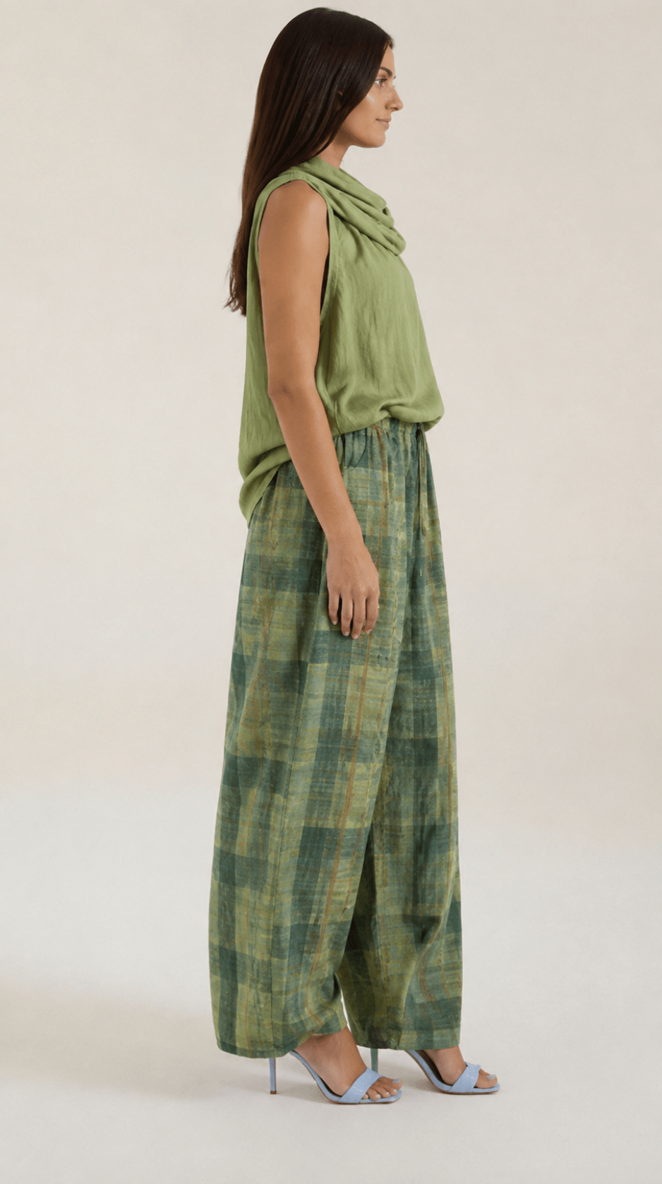 Natalia | Conjunto Pantalon de pierna ancha mujer estampados