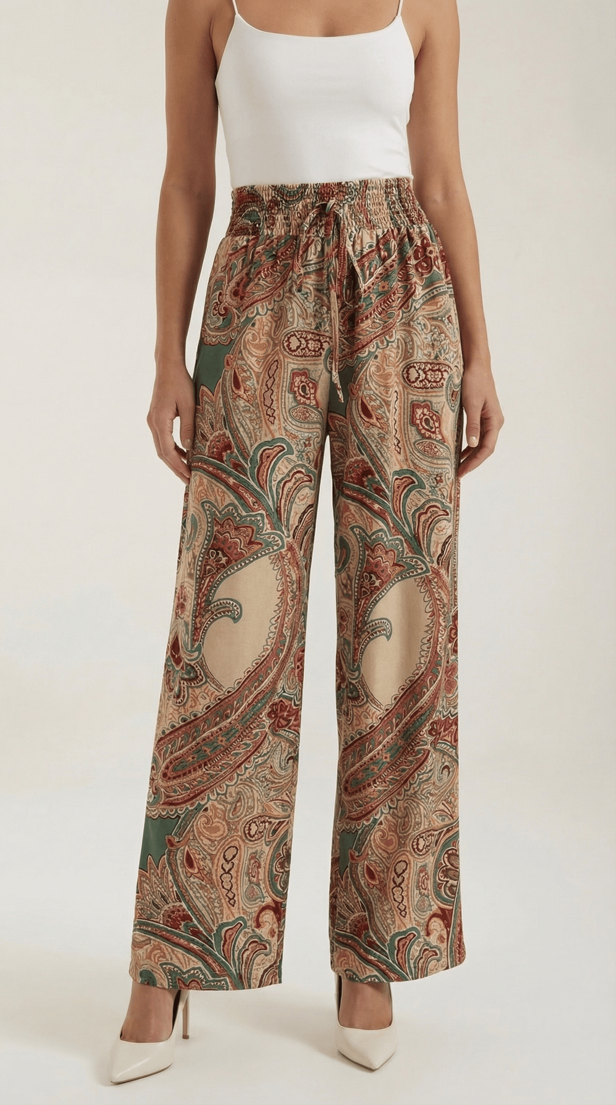 Ploma | Pantalones Paisley - Mia Atelier