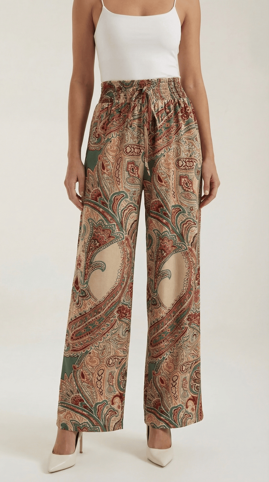 Ploma | Pantalones Paisley - Mia Atelier