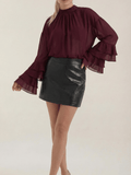 Alma | Top con efecto transparente