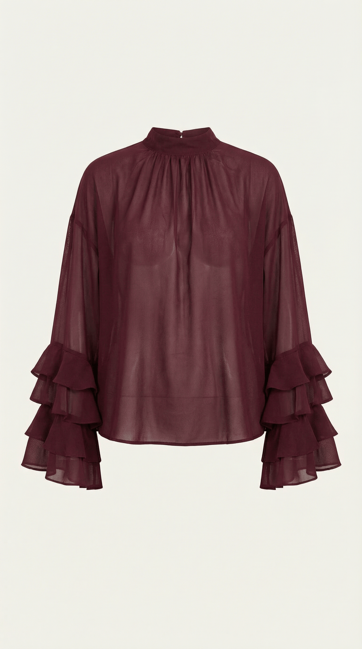 Alma | Top con efecto transparente