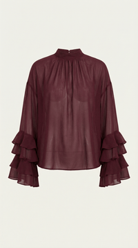 Alma | Top con efecto transparente