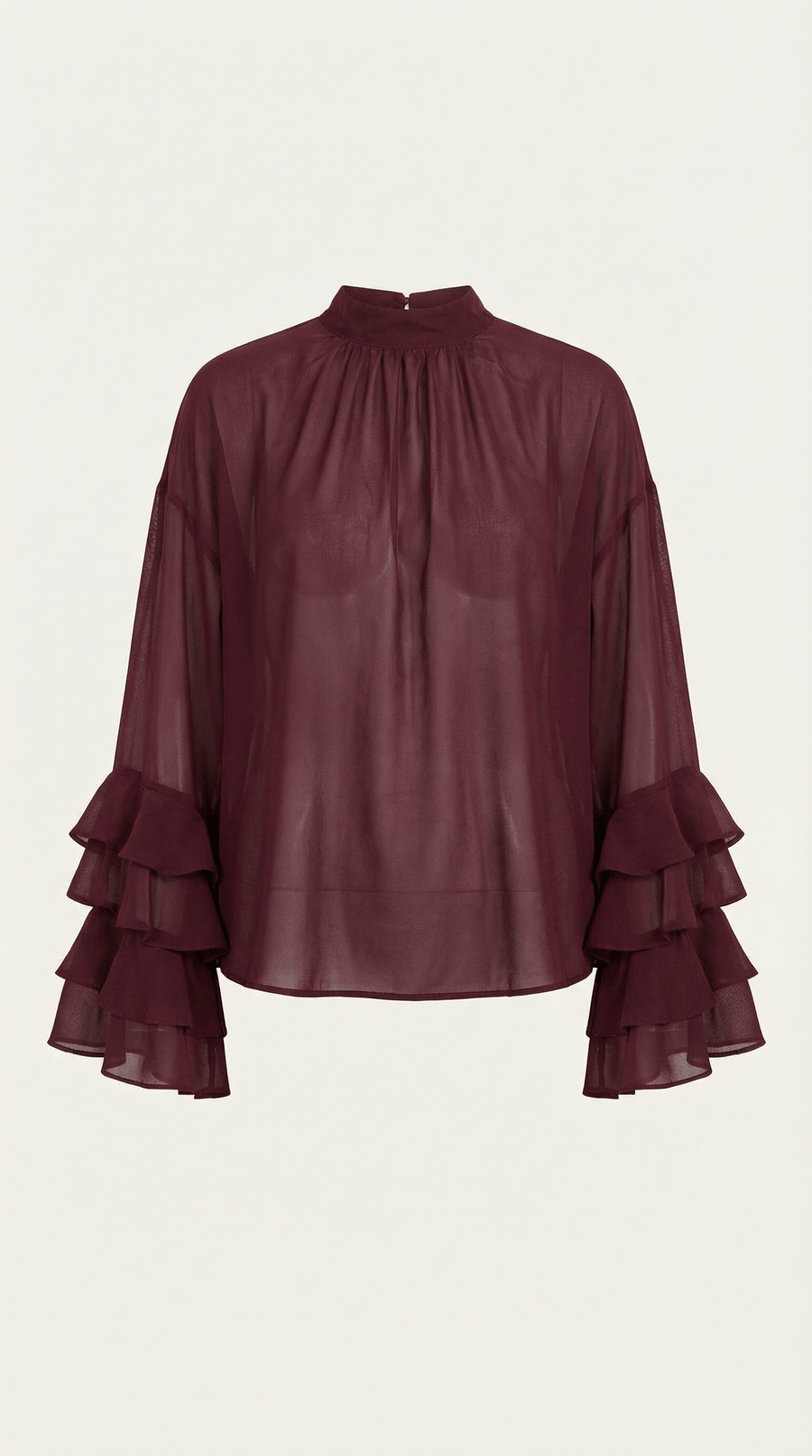 Alma | Top con efecto transparente